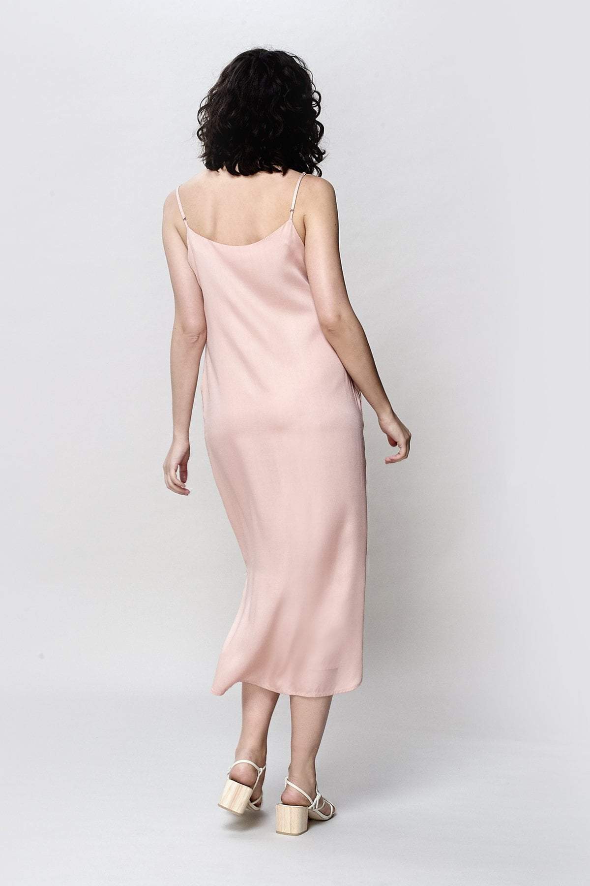 Neu Nomads Easy Slip Dress - Rose Pink